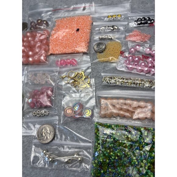 Assorted Beads & Findings for Jewelry Making - Picture 3 of 9